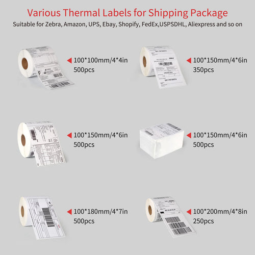 MoolTherm Label Shipping Rolls