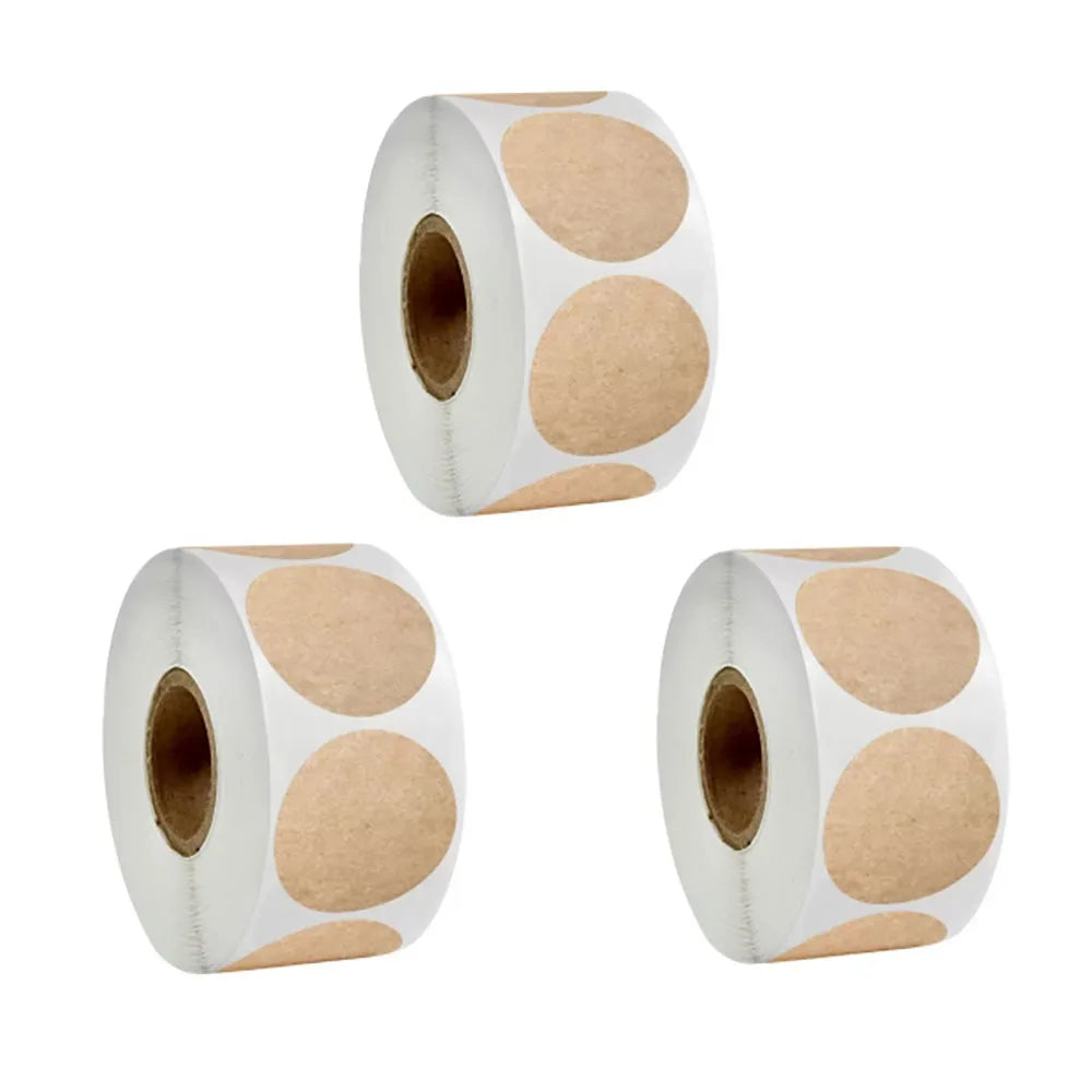 Brown Bond Self-Adhesive label Stickers