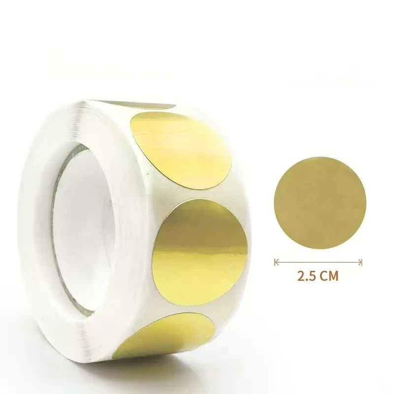 Brown Bond Self-Adhesive label Stickers