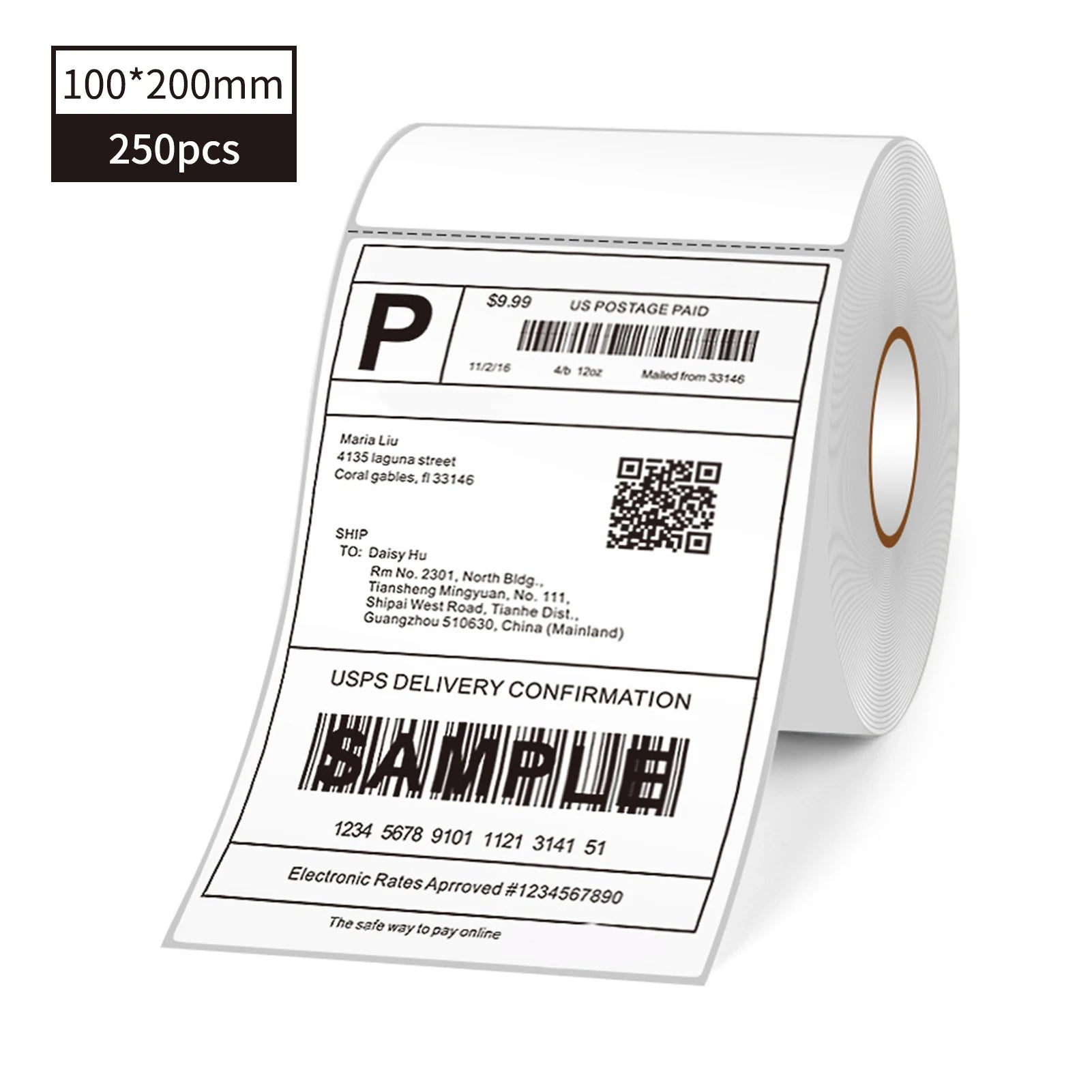 MoolTherm Label Shipping Rolls
