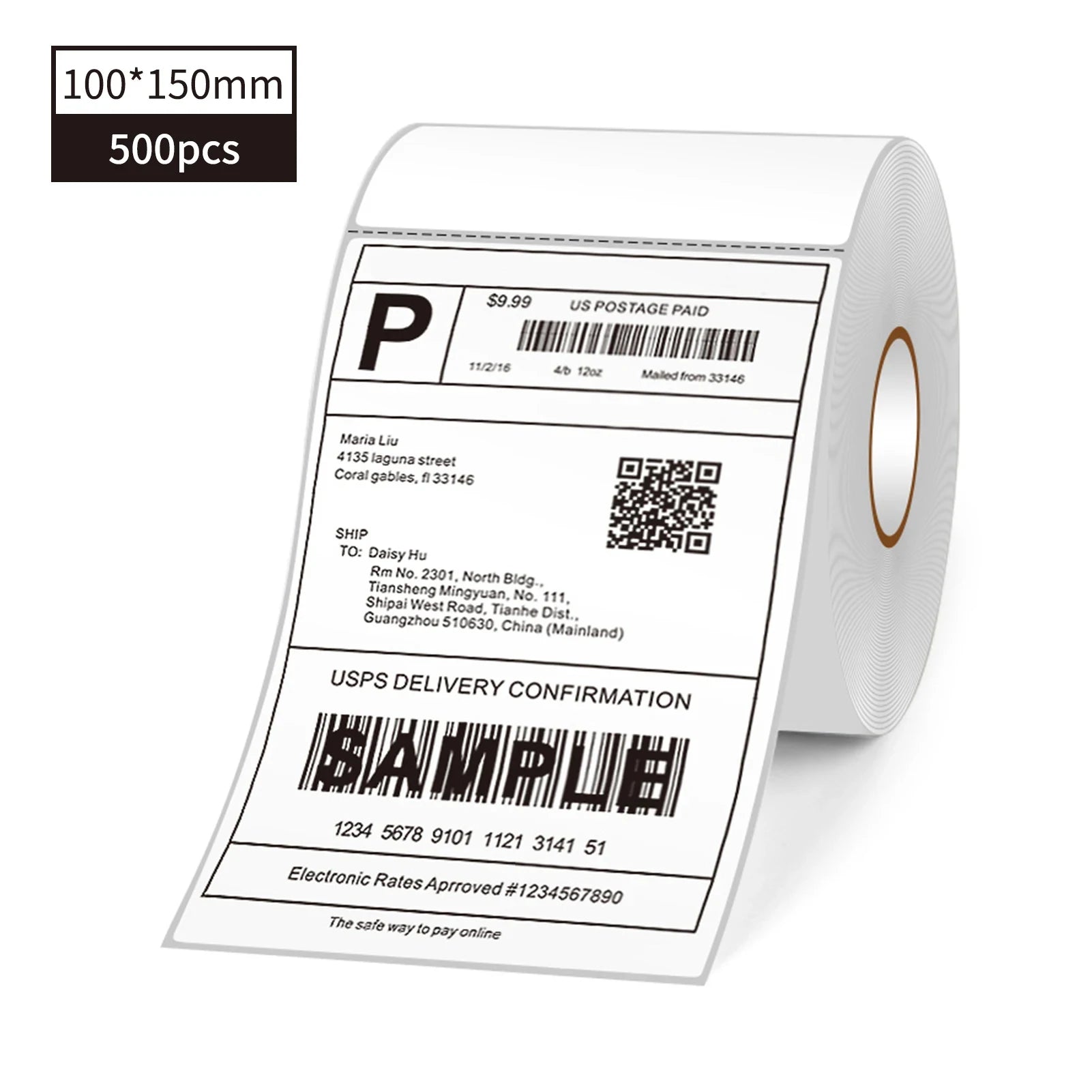 MoolTherm Label Shipping Rolls