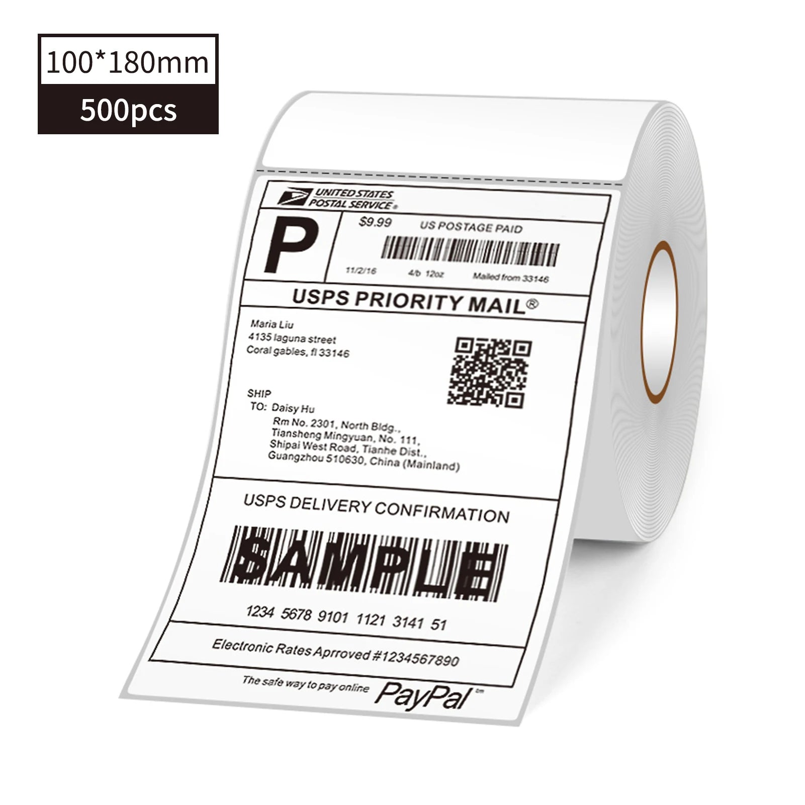 MoolTherm Label Shipping Rolls